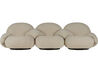 pacha 3 seat sofa with 4 armrests - 1