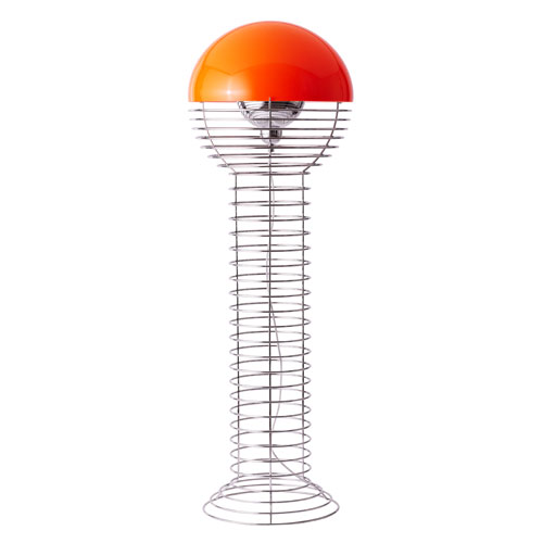 panton wire floor lamp