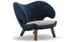 finn juhl pelican chair with buttons - 1