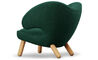 finn juhl pelican chair with buttons - 4