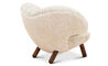 pelican chair with sheepskin - 2
