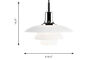 ph 3.5/3 glass pendant lamp - 4