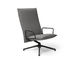 pilot high back lounge chair with loop arms - 3