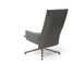 pilot high back lounge chair with upholstered arms - 2