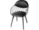 magis pina chair with split seat/back cushion - 1