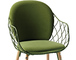 magis pina chair with full back cushion - 2