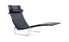 pk24 leather chaise lounge - 1