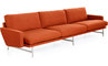 lissoni pl113 3 seat sofa - 1