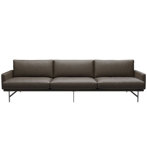 lissoni pl113 3 seat sofa
