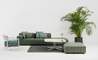 plastics outdoor 3 seater sofa - 9