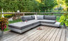 platform one sectional sofa & ottoman bundle b - 13
