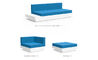 platform one sectional sofa & ottoman bundle b - 28