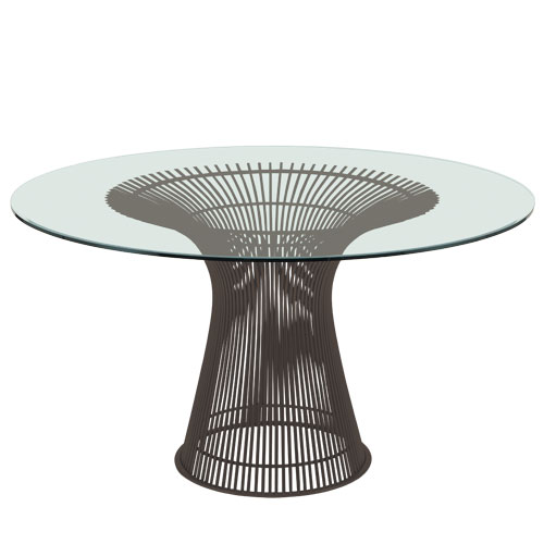 platner bronze dining table