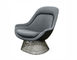 platner metallic bronze easy chair - 2