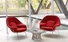 platner nickel coffee table 42.25" dia. - 3