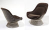 platner polished nickel easy chair - 6
