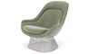 platner polished nickel easy chair - 1