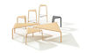 ply curved plywood low table - 4