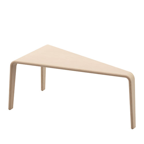 ply curved plywood low table