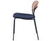 portrait side chair with upholstered seat - 4