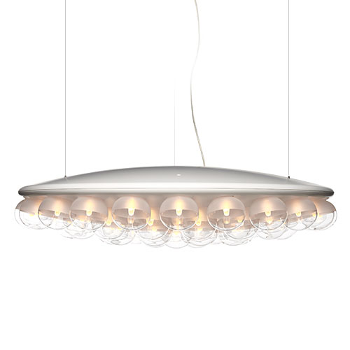 prop light round single suspension lamp