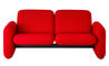 ray wilkes two seat chiclet sofa - 1