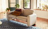 ray wilkes two seat chiclet sofa - 6