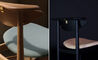 reading chair with upholstered seat - 20
