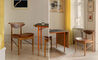 reading chair with upholstered seat - 9
