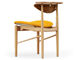 reading chair with upholstered seat - 4