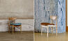 reading chair with upholstered seat - 8