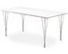rectangular span leg table 63" - 1