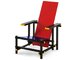 red and blue chair - 1