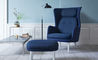 ro lounge chair and ottoman - 7