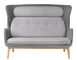 ro™ sofa with wood base - 2