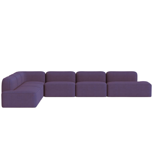 Rope Sofa 5-Seater Corner