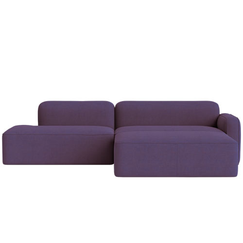Rope Chaise Longue with Pouf