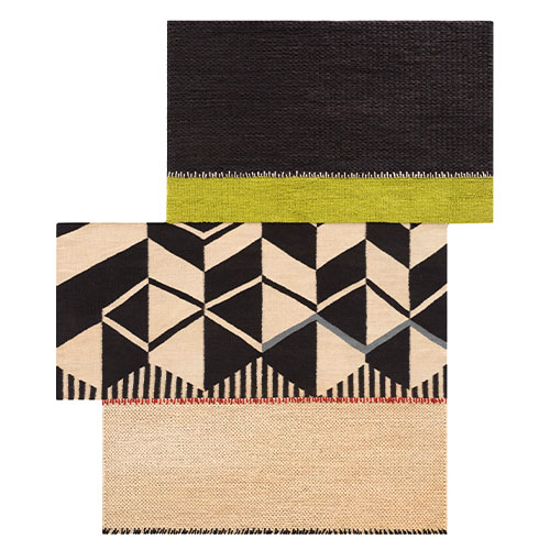 rustic chic geo rug