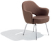 saarinen executive arm chair with metal legs - 1