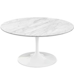saarinen coffee table calacatta marble  - Knoll