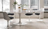 saarinen dining table arabescato marble - 12