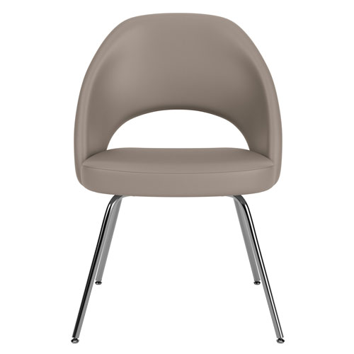 saarinen executive side chair with metal legs