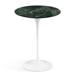 saarinen side table verdi alpi green marble  - Knoll