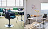saarinen black tulip arm chair - 7