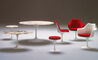 saarinen black tulip arm chair - 10