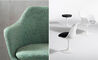 saarinen white tulip arm chair - 15