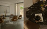 saarinen dining table - 84" oval - 4