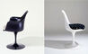 saarinen black tulip side chair - 11