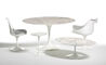saarinen black tulip side chair - 16