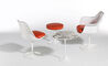 saarinen white tulip side chair - 20